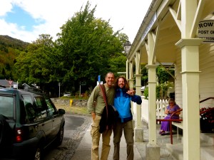 Tato and Vincent in Arrowtown