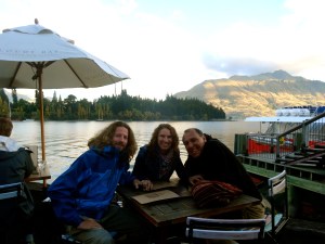 Vincent, Tato and I in Queenstown.