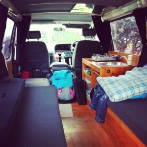 It's so great to be able to take your bed with you. 