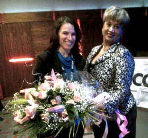 A chance to meet Justice Theron after the event.