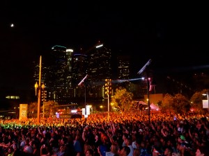 Concert at Grand Park, Downtown Los Angeles