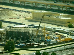 Construction project just across the street from my hotel.