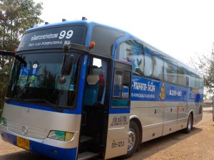 The bus to Vang Vieng.