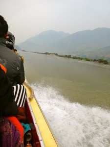 Our packed little boat. 