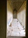The halls of Angkor Wat